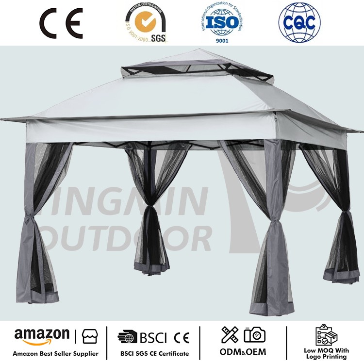 Gazebo Kanopi Pop-Up Luar Ruangan 10x10Ft