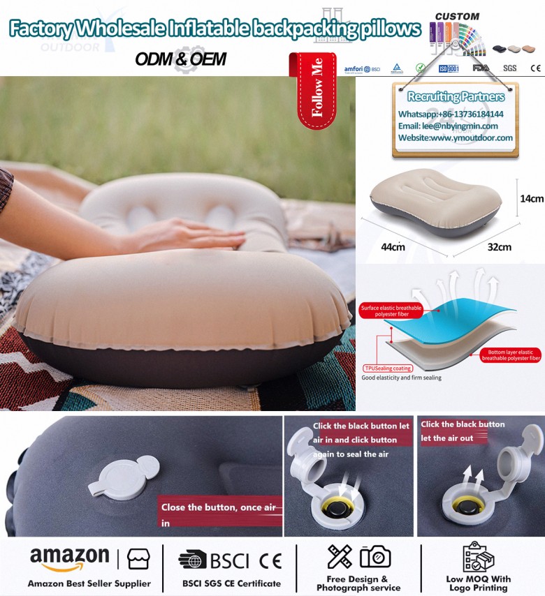 Bantal berkemah kompak yang luar biasa!