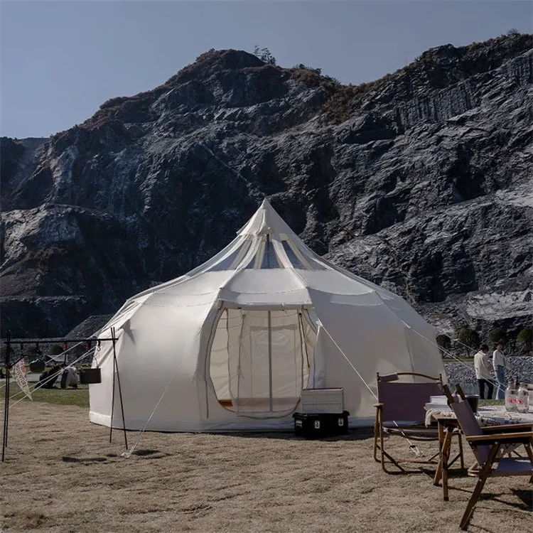 Berapa lama tenda lonceng kanvas outdoor?