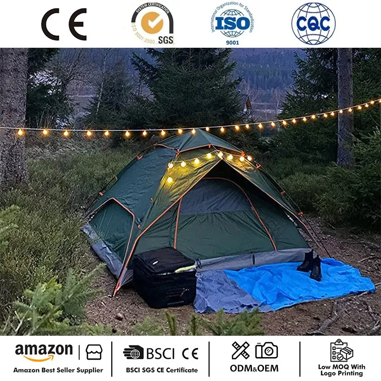 Apa tindakan pencegahan untuk mendirikan tenda berkemah?