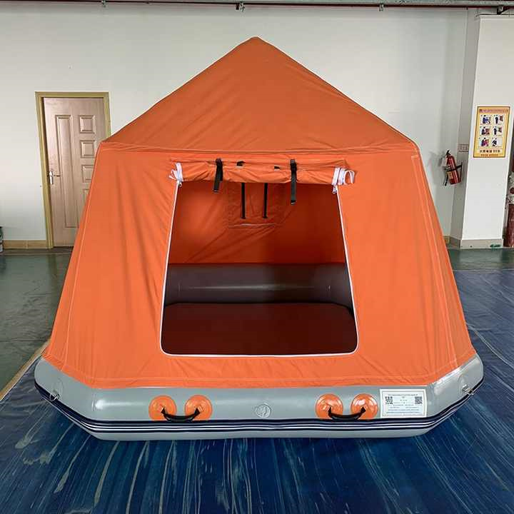 Tenda mengambang tiup berkemah