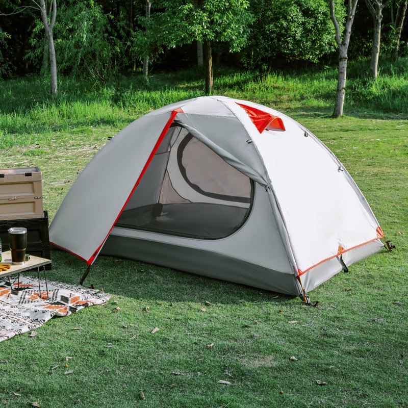 Tenda Hiking Backpacking Lapisan Ganda