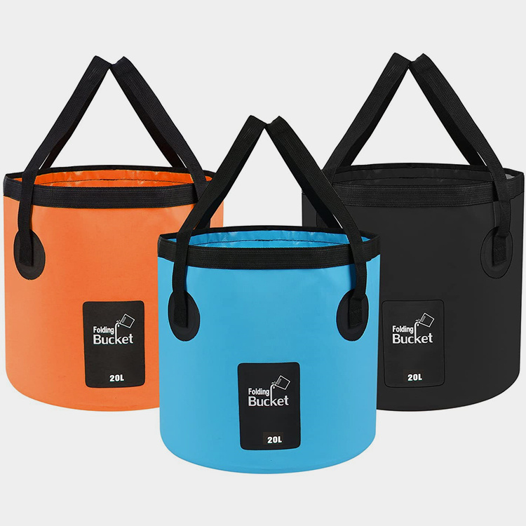 Ember Berkemah 20L yang dapat dilipat