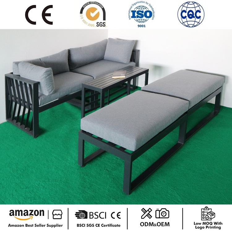 Sofa Sectional Outdoor Set Aluminium Terbaru