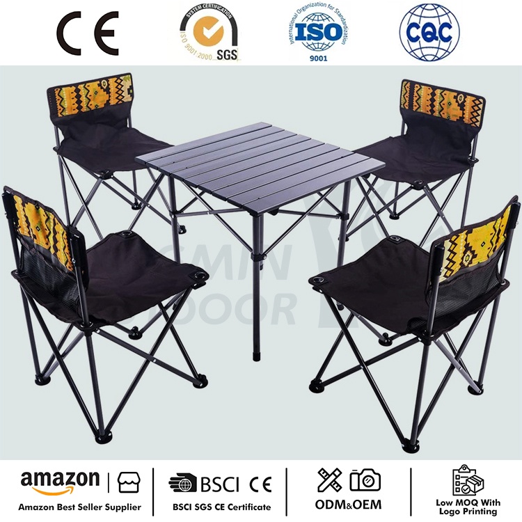 Set Kursi Meja Lipat Portabel