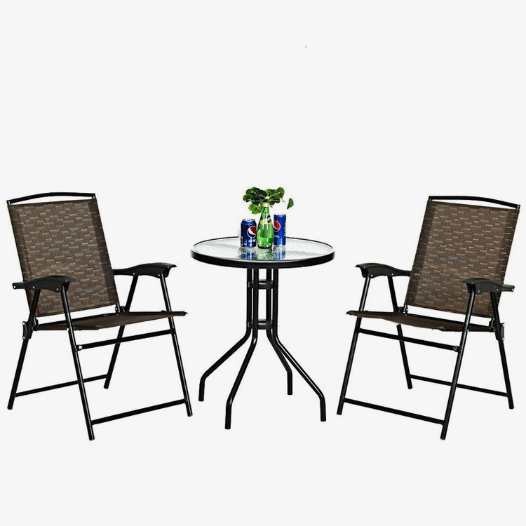 Set Bistro Teras Lipat 3 Buah