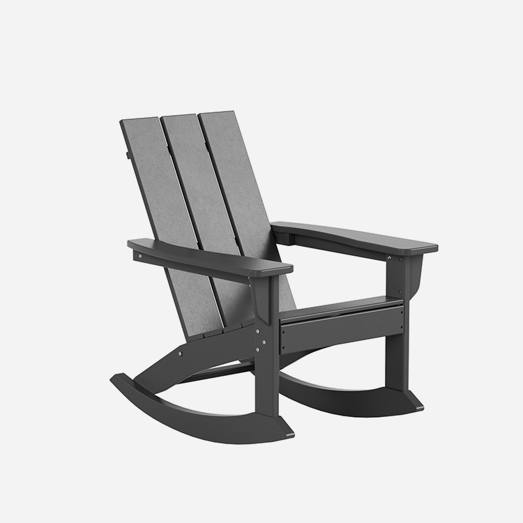 Kursi Goyang Plastik Adirondack Modern