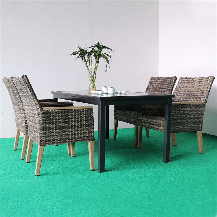 Terbaru 5-Piece Outdoor Patio Dining Set